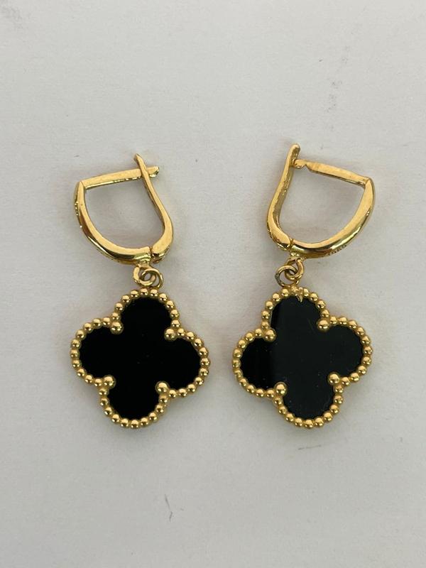 گوشواره طلا ۱۸ عیار ونکلیف گالری طلا دوران