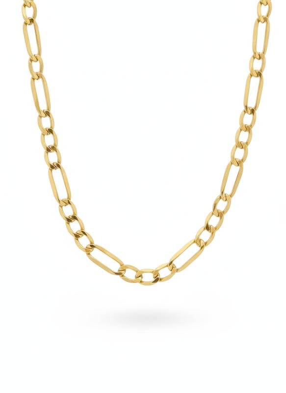 زنجیر مردانه طلا ۱۸ عیار فیگارو گالری نقشار