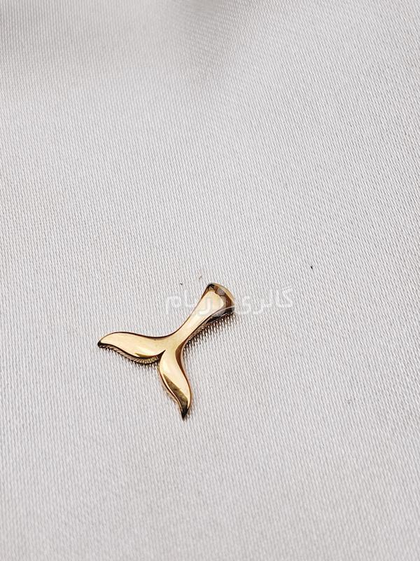 آویز زنانه طلا ۱۸ عیار آویز دم وال گالری زربام