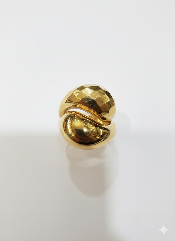 انگشتر زنانه طلا ۱۸ عیار اشک گالری نقشار