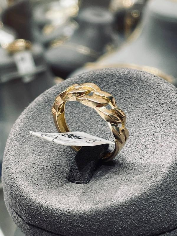 انگشتر طلا ۱۸ عیار انگشتر مدل 2196 جواهری سید احسان ولی زاده