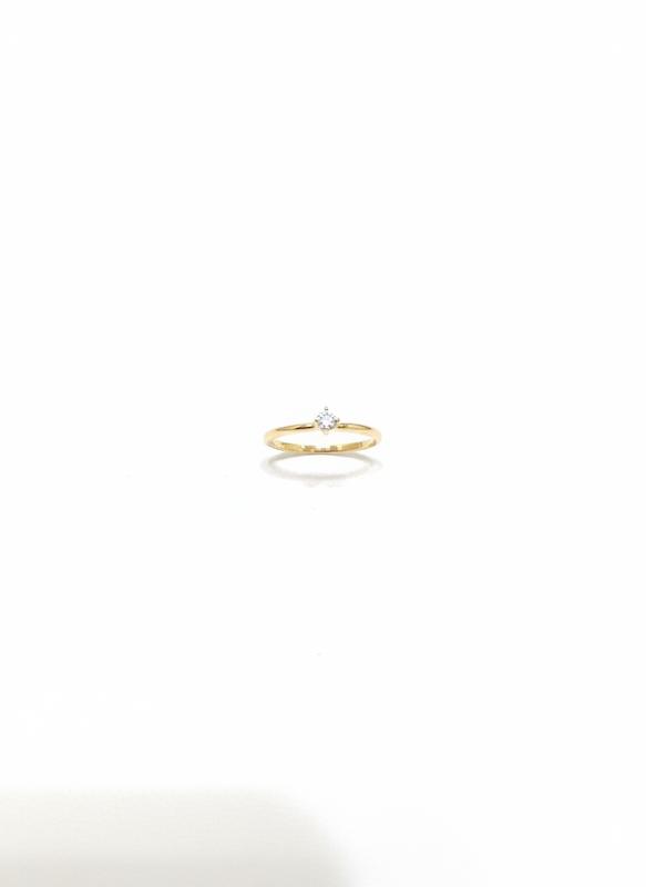 پیرسینگ طلا ۱۸ عیار پیرسینگ گوش 1 نگین گالری نقشار