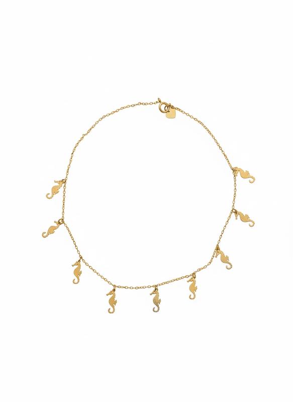 پابند زنانه طلا ۱۸ عیار اسب ابی گالری طلای شفیع