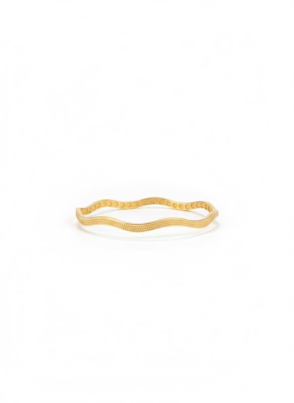 النگو زنانه طلا ۱۸ عیار ماهور گالری طلای شفیع