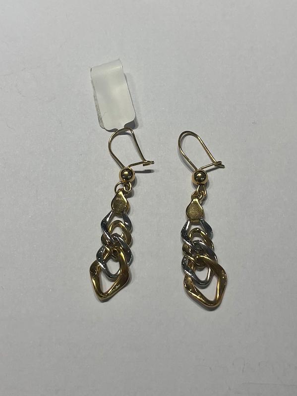 گوشواره زنانه طلا ۱۸ عیار کارتیر گالری طلا دوران