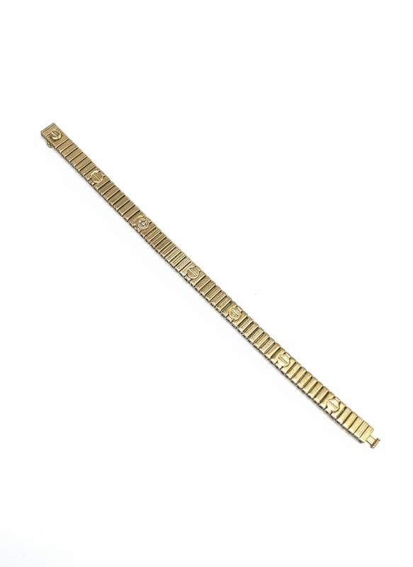 دستبند زنانه طلا ۱۸ عیار ek9.8دستبند صدف گالری فرهاد فلاحی گلد