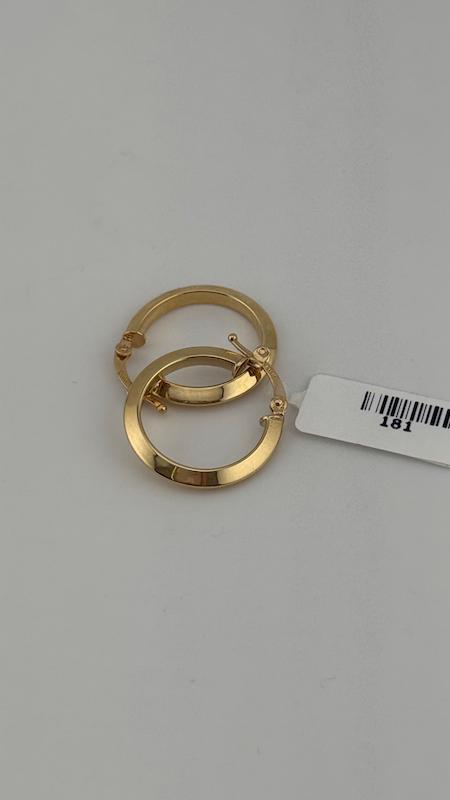 گوشواره زنانه طلا ۱۸ عیار گوشواره اینه ای گالری چیدا