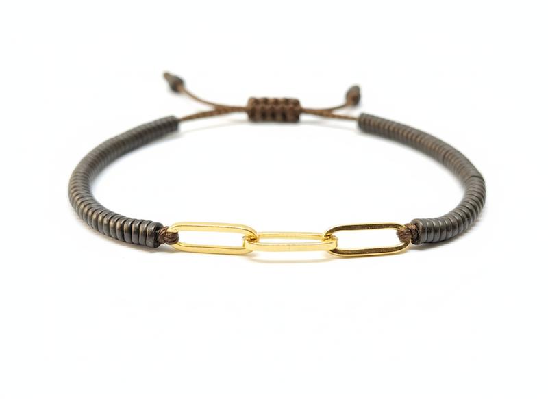 دستبند طلا ۱۸ عیار دستبند سنگی گالری نقشار