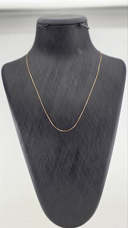 زنجیر زنانه طلا ۱۸ عیار زنجیر نازک گالری کیا