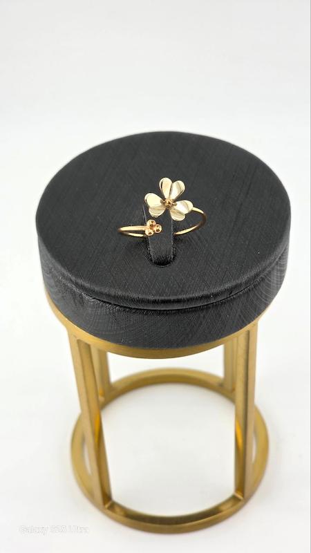 انگشتر زنانه طلا ۱۸ عیار انشگتر مینیمال گالری کیا