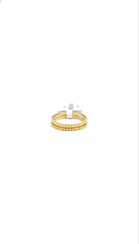 انگشتر زنانه طلا ۱۸ عیار انگشتر مینیمال گالری ماه سـا