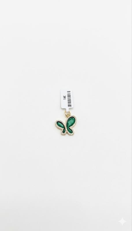 آویز زنانه طلا ۱۸ عیار آویز پروانه گالری ماه سـا