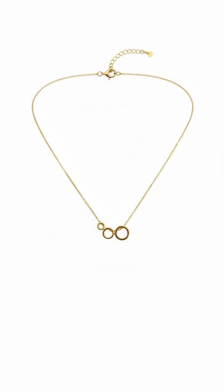 گردنبند زنانه طلا ۱۸ عیار گردنبند مینیمال گالری ماه سـا