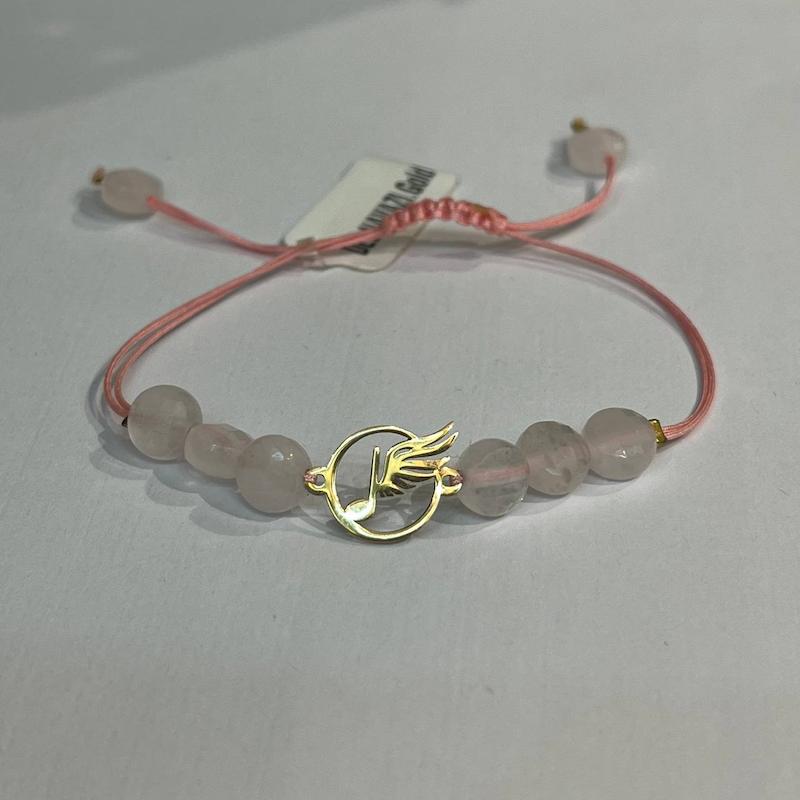 دستبند زنانه طلا ۱۸ عیار مروارید گالری طلا دوران