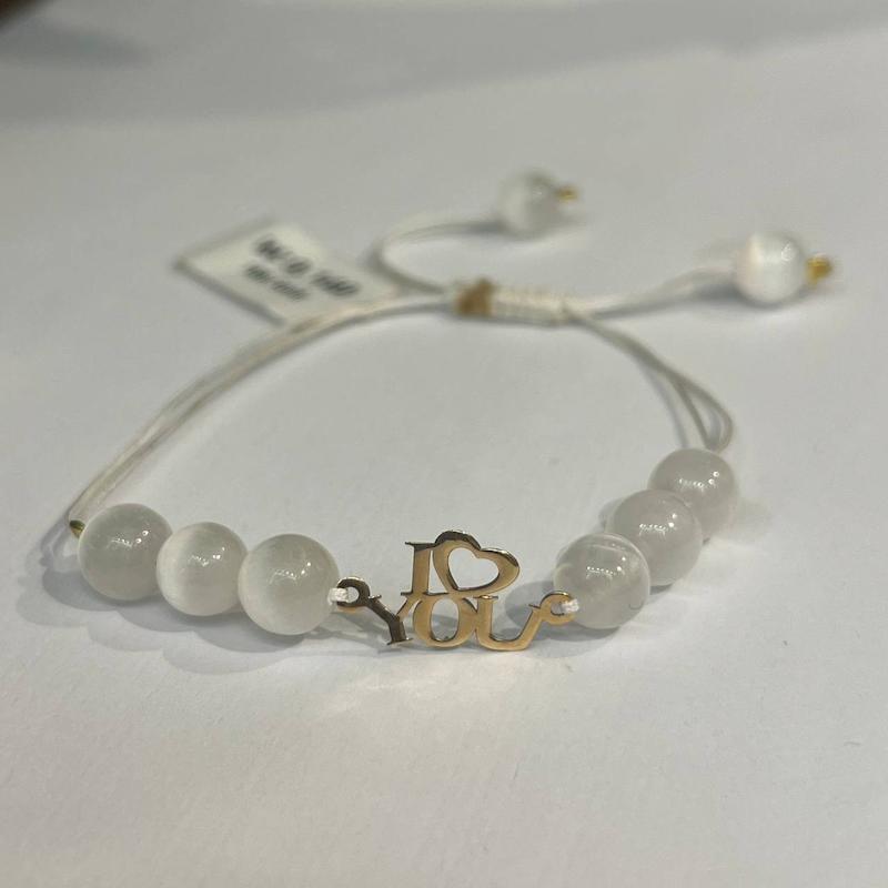 دستبند زنانه طلا ۱۸ عیار مروارید گالری طلا دوران