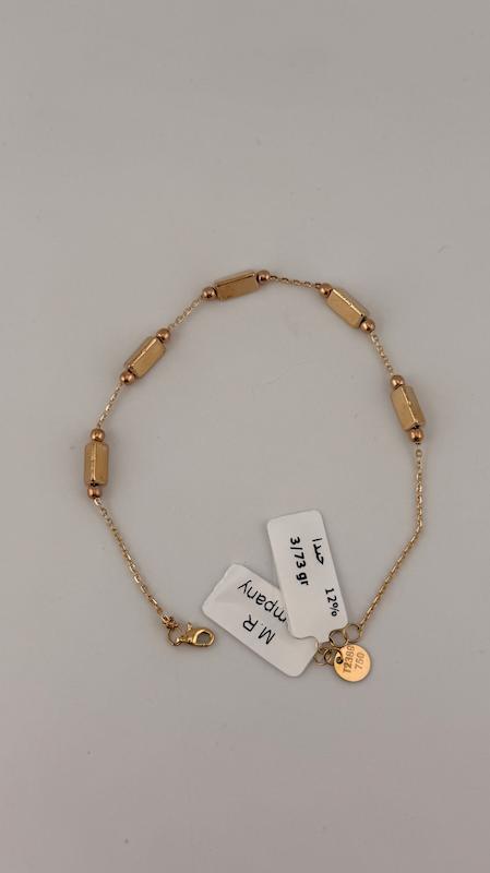 دستبند زنانه طلا ۱۸ عیار دستبند اینه ای گالری چیدا