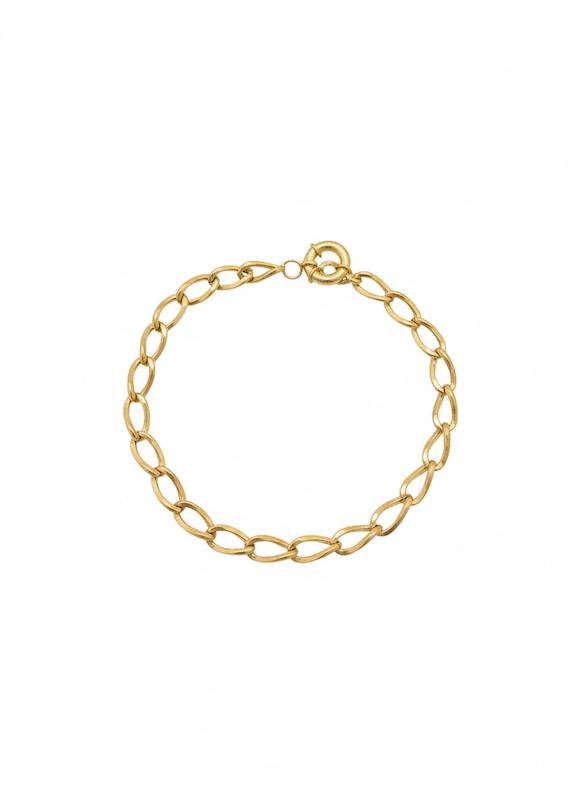 دستبند زنانه طلا ۱۸ عیار جتاش گالری طلای شفیع