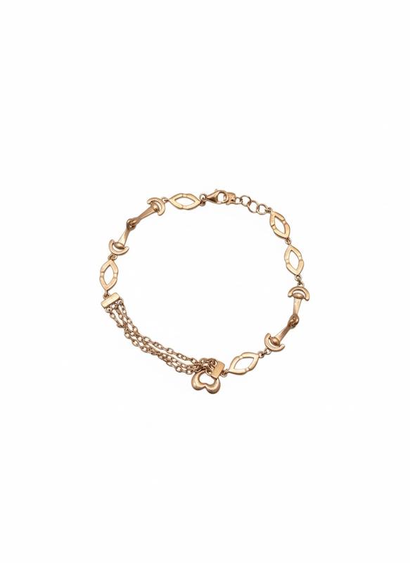 دستبند زنانه طلا ۱۸ عیار اکسترا گالری طلای شفیع