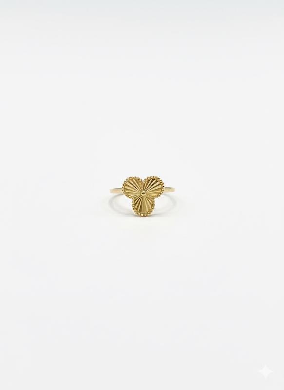 انگشتر زنانه طلا ۱۸ عیار Van cleef لیانا گالری