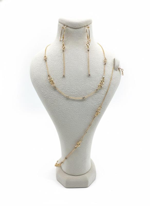 سرویس زنانه طلا ۱۸ عیار Saliya لیانا گالری