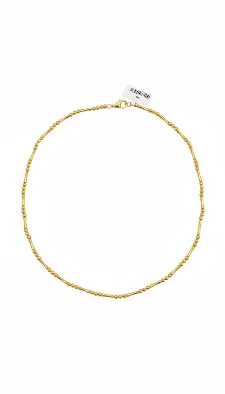 گردنبند زنانه طلا ۱۸ عیار گردنبند مینیمال طرح گوی گالری ماه سـا