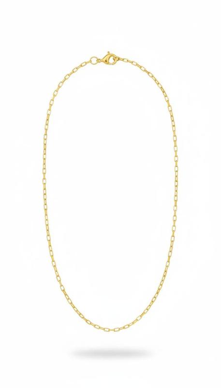 زنجیر مردانه طلا ۱۸ عیار زنجیری آجری گالری کیا