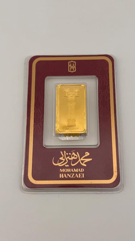 شمش زنانه طلا ۲۴ عیار شمش گرمی گالری چیدا