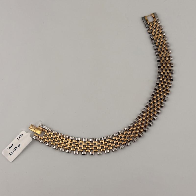 دستبند زنانه طلا ۱۸ عیار دستبند رولکس گالری چیدا