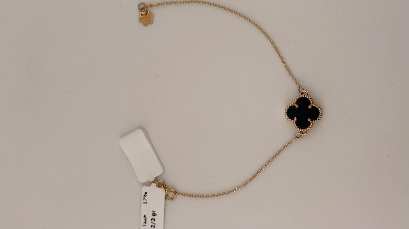 دستبند زنانه طلا ۱۸ عیار دستبند ونکلیف گالری چیدا