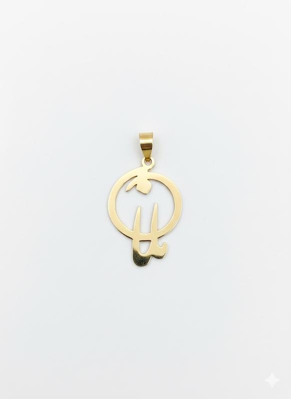 آویز زنانه طلا ۱۸ عیار مادر گالری طلای شفیع