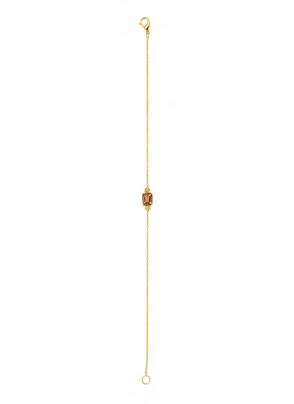 دستبند بچگانه طلا ۱۸ عیار مینیمال نی نی طلا