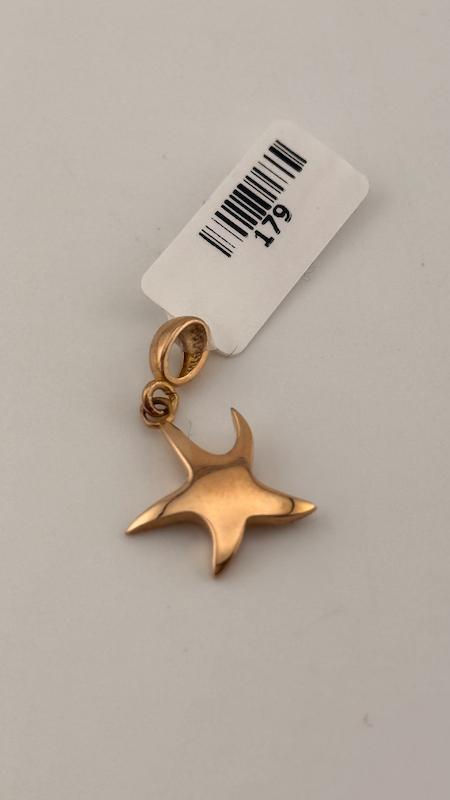 آویز زنانه طلا ۱۸ عیار آویز ستاره گالری چیدا