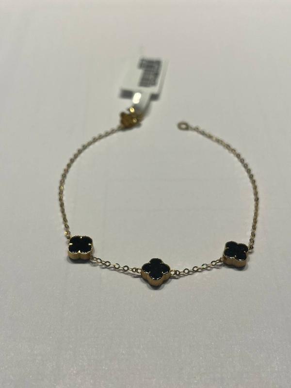 دستبند زنانه طلا ۱۸ عیار ونکلیف گالری طلا دوران