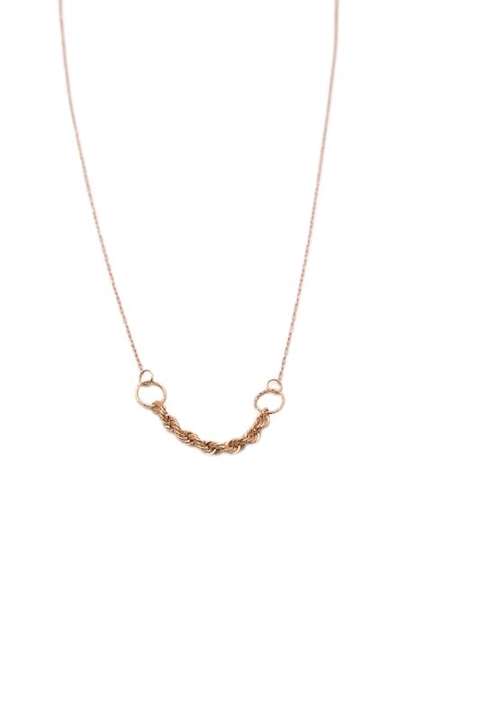 گردنبند زنانه طلا ۱۸ عیار کیمیا راموگلد