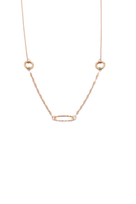 گردنبند زنانه طلا ۱۸ عیار کمیا راموگلد