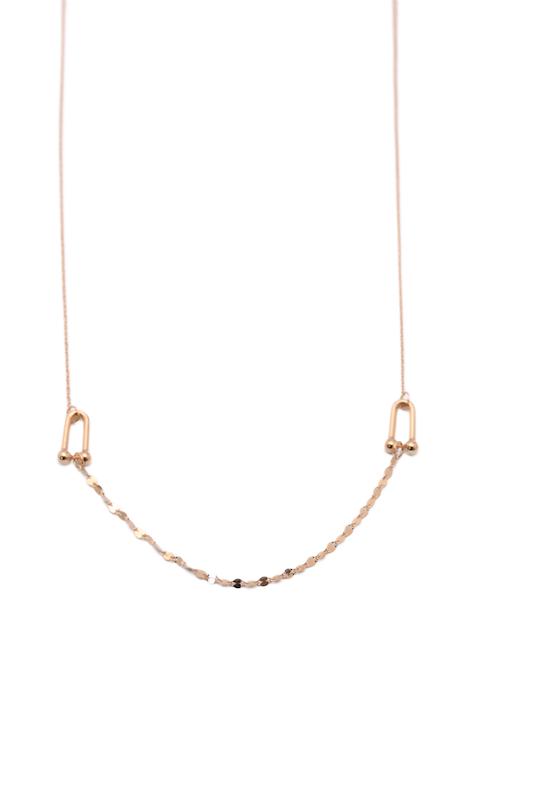 گردنبند زنانه طلا ۱۸ عیار کیمیا راموگلد