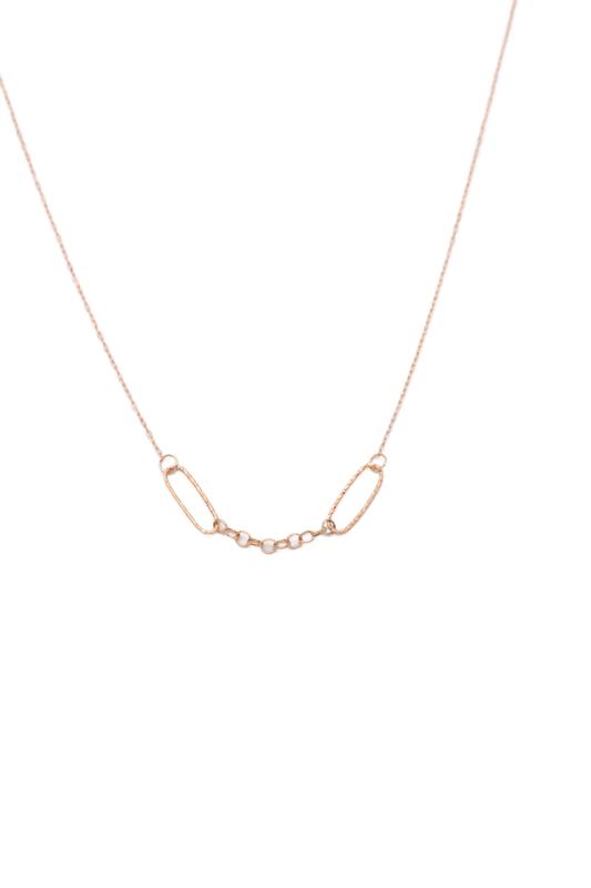 گردنبند زنانه طلا ۱۸ عیار کیمیا راموگلد