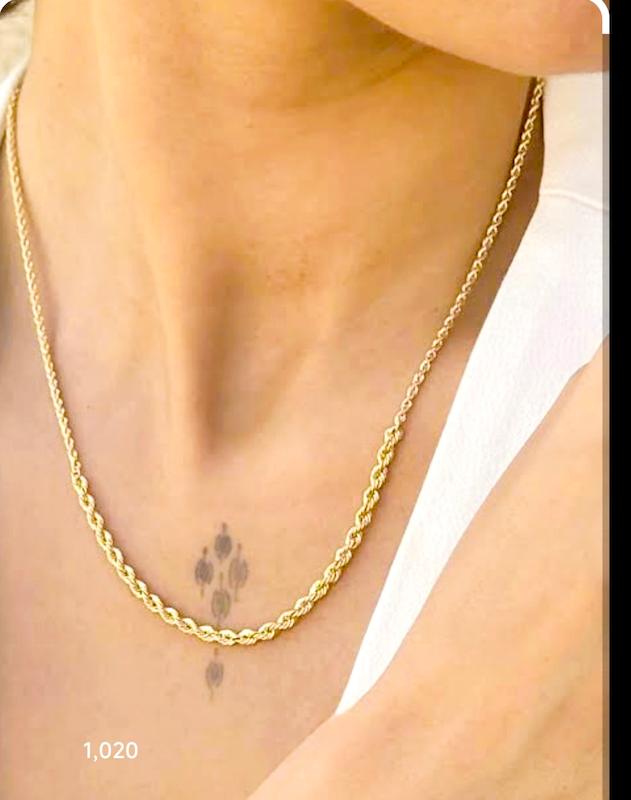 گردنبند طلا ۱۸ عیار گردنبند و زنجیر اماراتی مار گالری نیک گلد