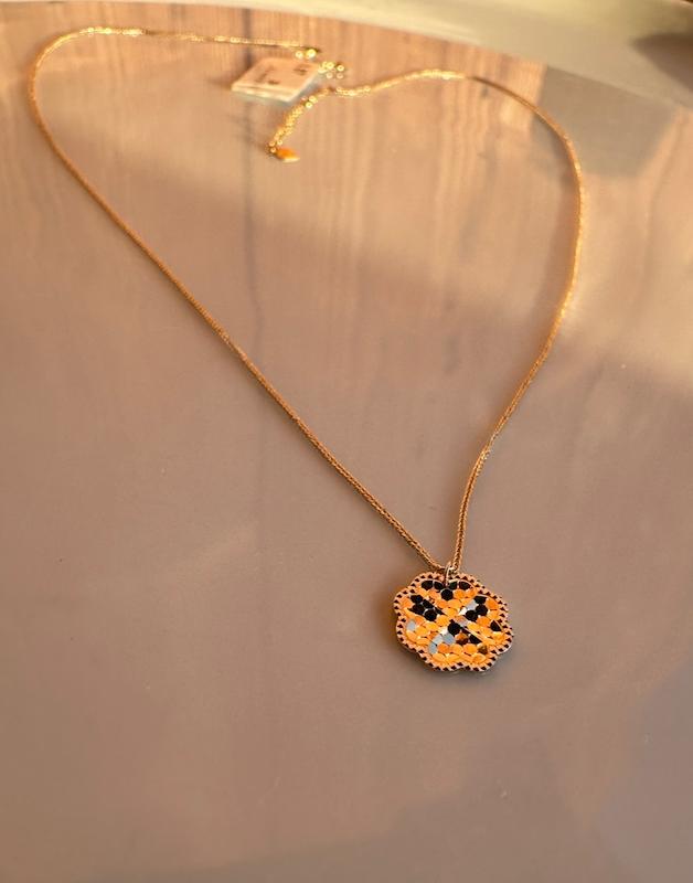 گردنبند زنانه طلا ۱۸ عیار گردنبند متصل ایتالیایی گالری درمه گلد