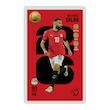 کارت فوتبالی طلا 18 عیار سوت مدل صلاح SALAH طرح جام جهانی 2026 کد SO10105026