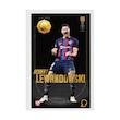 کارت فوتبالی طلا 18 عیار سوت مدل رابرت لواندوفسکی Robert Lewandowski طرح فوتبالی 2025 کد SO10098