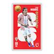 کارت فوتبالی طلا 18 عیار سوت مدل مودریچ MODRIC طرح جام جهانی 2026 کد SO10075026