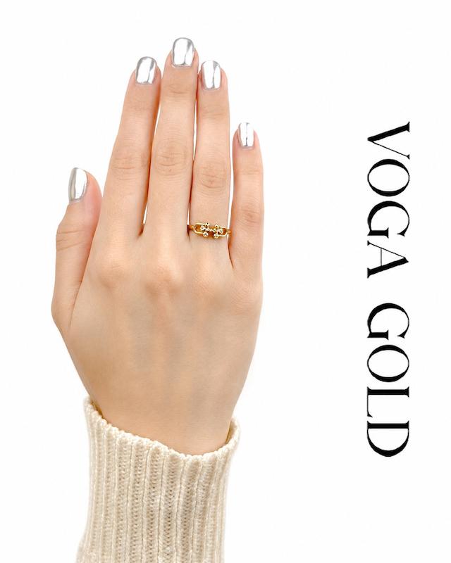 انگشتر زنانه طلا ۱۸ عیار تیفانی (سایز ۵۳-۵۴) VoGa GOLD