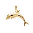 آویز زنانه طلا ۱۸ عیار آویز دلفین دلفین گلد گالری