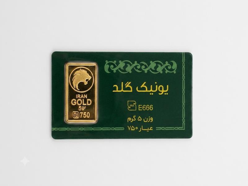 شمش طلا ۱۸ عیار شمش گالری طلا سرور گلد