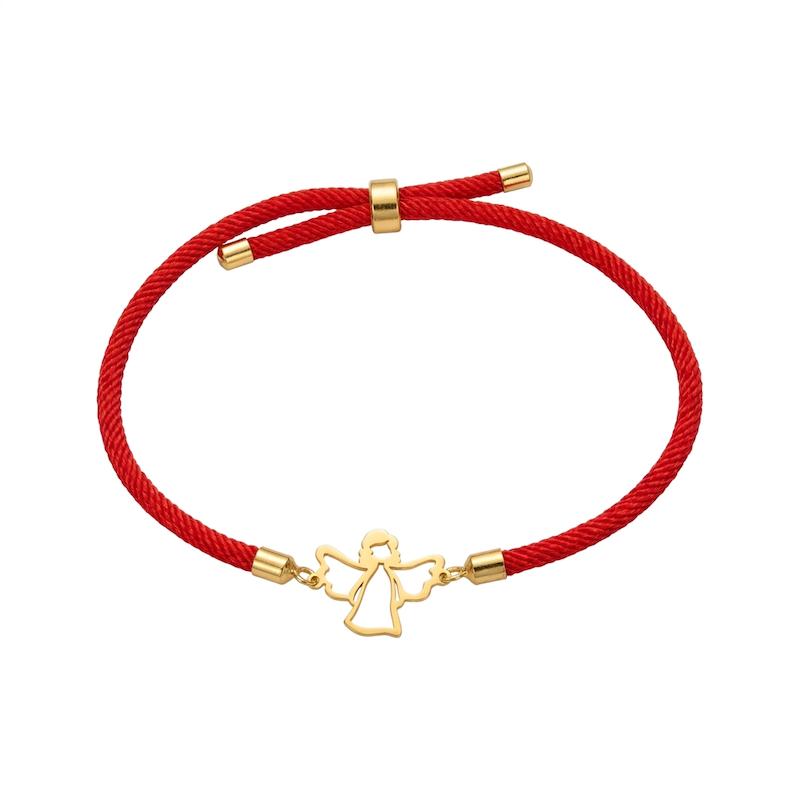 دستبند زنانه طلا ۱۸ عیار مارشال فرشته گالری طلای ایرانه