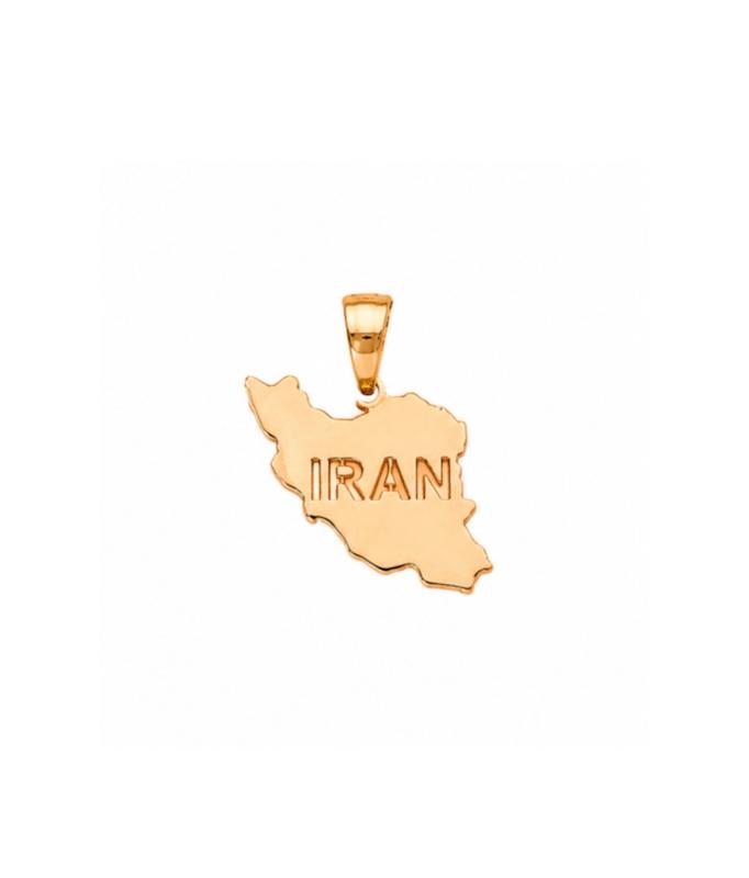 آویز زنانه طلا ۱۸ عیار ایران۱.۶۸ گالری طلای شفیع