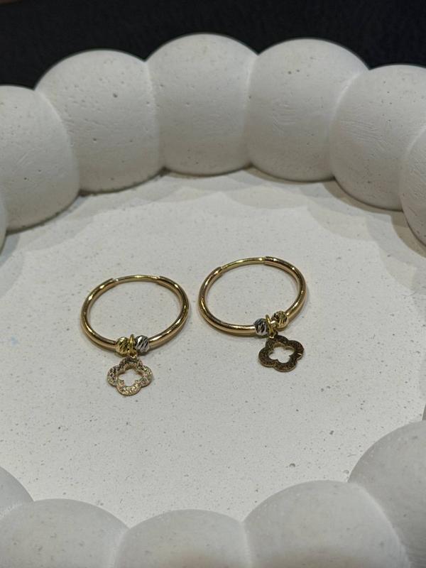 گوشواره طلا ۱۸ عیار اسپیک سینا بستام