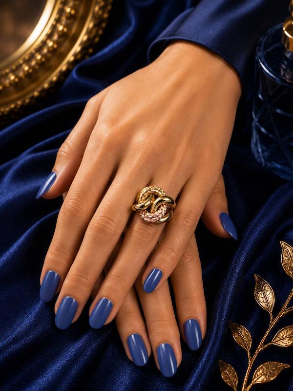 انگشتر زنانه طلا ۱۸ عیار فیوژن گالری گلدن رز