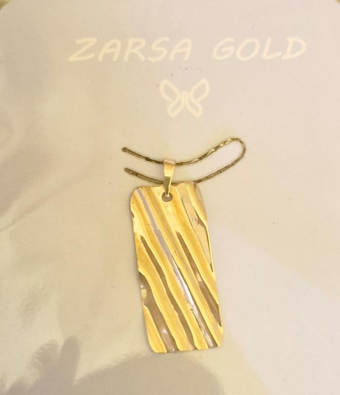 آویز زنانه طلا ۱۸ عیار خلیج گالری دباغ
